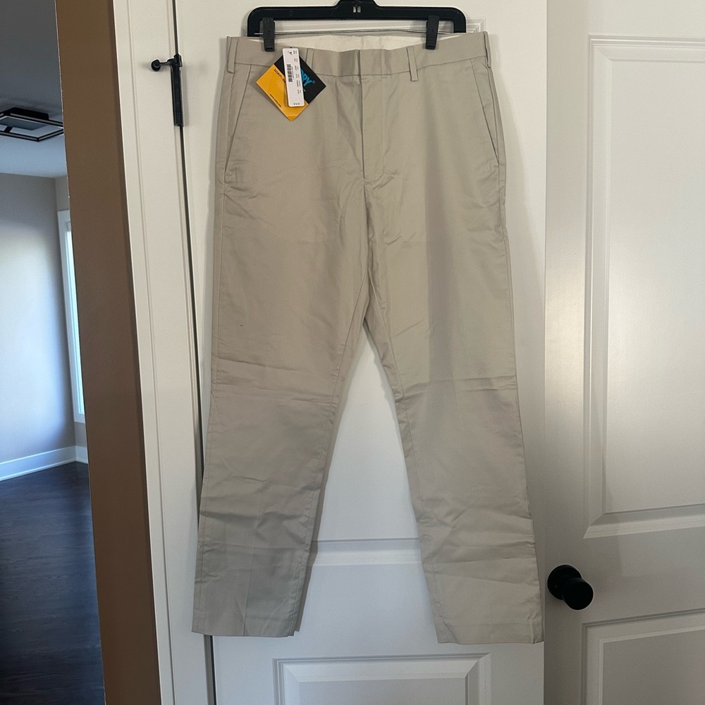 J. Crew Ludlow slim fit 3XDRY flat front pants